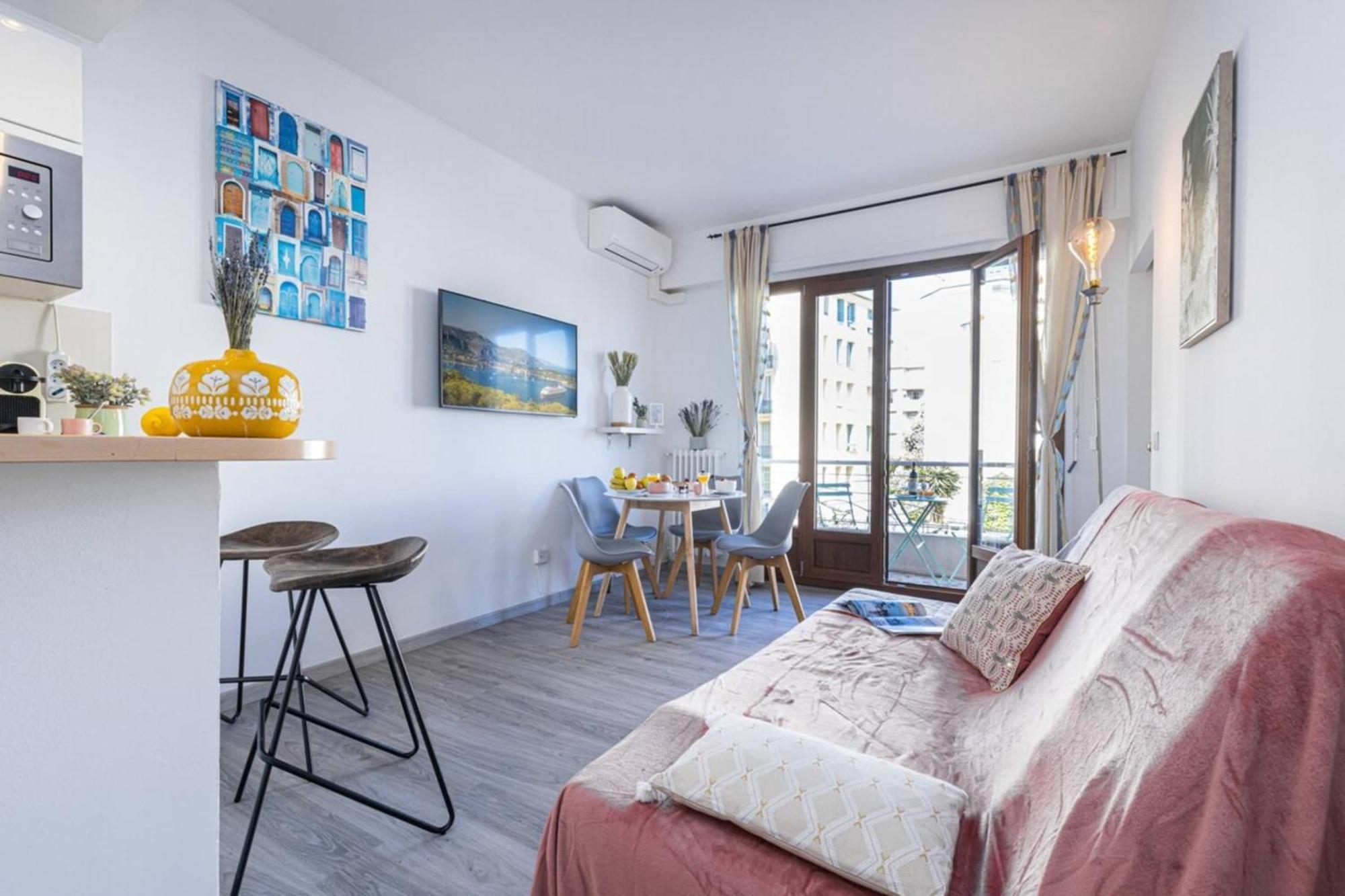 Buffa 21 - 2Min From The Sea - Terrace Apartment Nice Bagian luar foto
